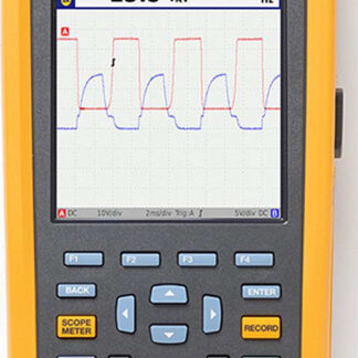 Osciloscopio de mano Fluke 123B/NA Industrial ScopeMeter de 20 MHz (Norteamérica)