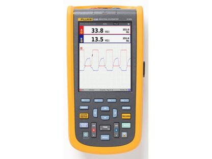 Osciloscopio de mano Fluke 123B-NA-S Industrial ScopeMeter de 20 MHz y kit SCC (Norteamérica)