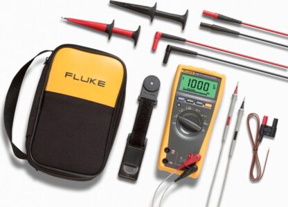 KIT Fluke 179/EDA2 - Multímetro digital True RMS para resolución de problemas/reparación con kit de accesorios EDA2