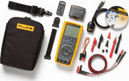 Multímetro Fluke 287/FVF/IR3000 287 con software y kit de conectividad inalámbrica