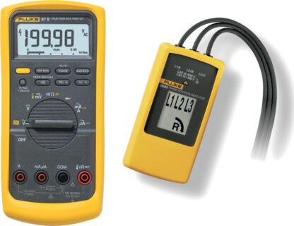 Kit 1 de Fluke 87-5 - Multímetro digital Fluke 87-5 (87-V) y medidor indicador de rotación de fase 9040