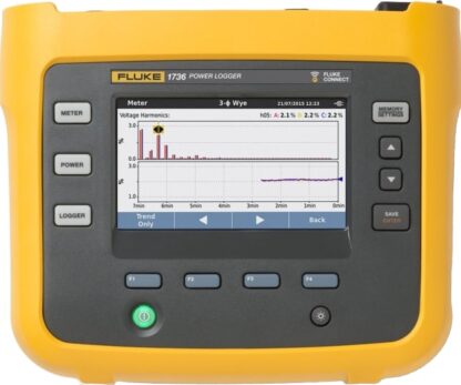 Fluke 1736/FPC - Registrador de calidad de energía portátil 1736 con plan Premium Care Standard de 1 año