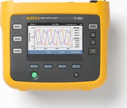 Registrador de potencia avanzado portátil trifásico Fluke 1738/EUS versión UE/EE. UU.