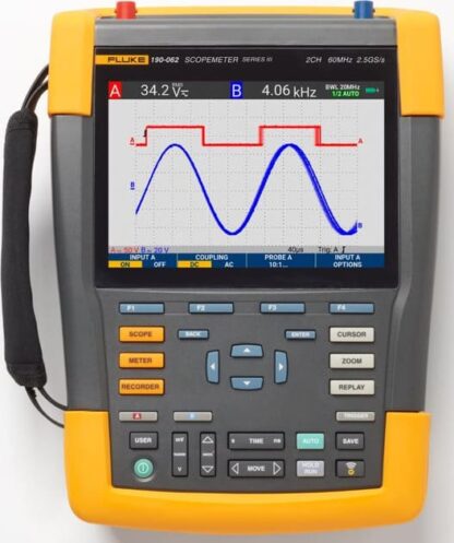 Fluke 190-062-III - Osciloscopio en color, 60 MHz, 2 canales