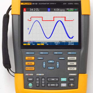 Fluke 190-202-III-S - ScopeMeter en color, 200 MHz, 2 canales con paquete de software