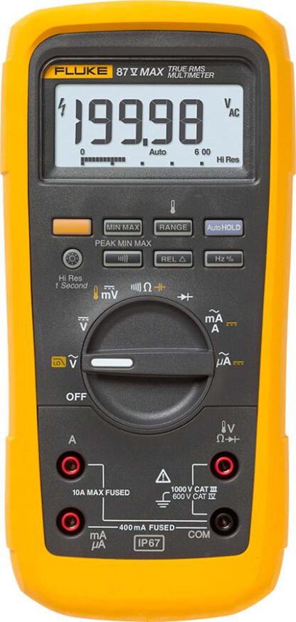 Fluke 87V-MAX - Multímetro digital True RMS