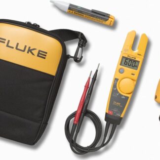 KIT Fluke T5-600/62MAX+/1AC Probador de voltaje/corriente y termómetro infrarrojo portátil y detector de voltaje