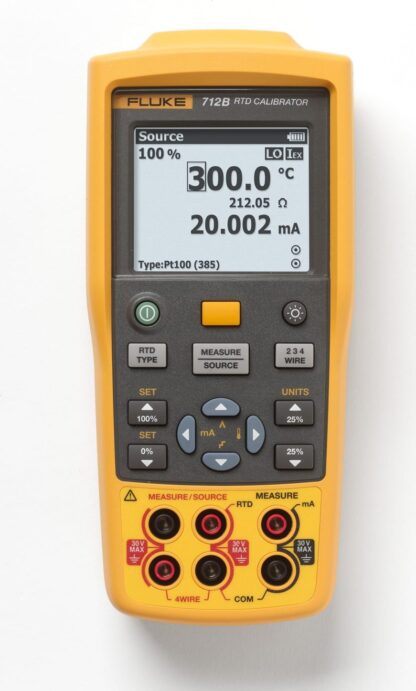 Calibrador de temperatura RTD Fluke 712B