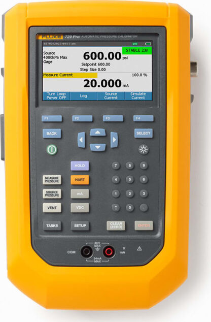 Fluke 729 Pro 4M - Calibrador de presión automático portátil (hasta 600 PSI)