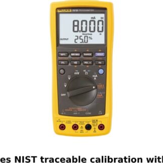 Fluke 787B CAL - Medidor de proceso (incluye calibración trazable al NIST con datos)