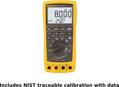 Fluke 787B CAL - Medidor de proceso (incluye calibración trazable al NIST con datos)