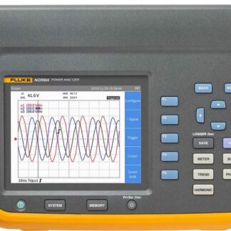 Analizador de potencia portátil Fluke NORMA 6004 sin velocidad ni par, cuatro canales