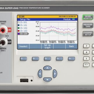 Escáner de temperatura de precisión Fluke 1586A/1HC 120 Super-DAQ, 1 módulo de alta capacidad, 120 V