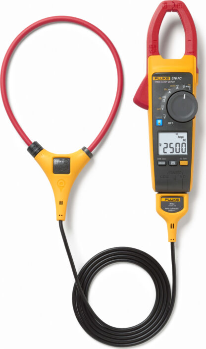 Fluke 376 FC - Pinza amperimétrica de verdadero valor eficaz con iFlex de 18 pulgadas