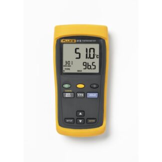 Fluke 51-2 CAL - Termómetro digital portátil de entrada única (incluye calibración trazable al NIST con datos)