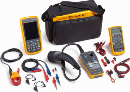 Fluke FEV100/TY1 KIT 2 - Kit EV Adaptador de prueba FEV100, osciloscopio 125B, multímetro de 87 V, cables de prueba