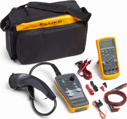 KIT Fluke FEV100/TY1 - Kit EV con adaptador de prueba FEV100, multímetro de 87 V, cables de prueba