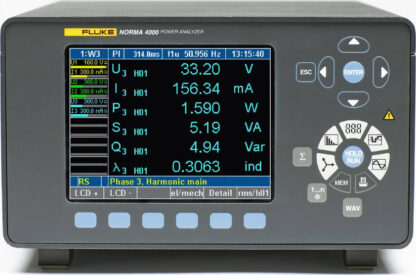 Analizador de potencia de alta precisión de 1 fase Fluke N4K 1PP54 Norma 4000 con canal PP54