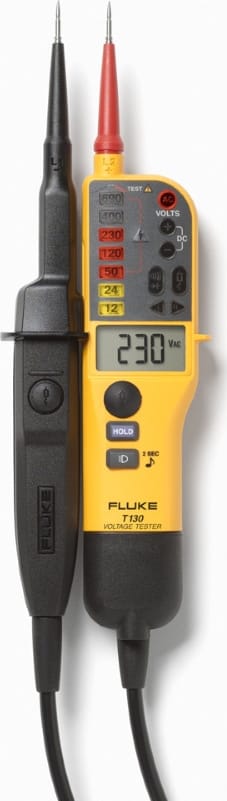 Fluke T130 - Comprobador eléctrico de tensión y continuidad bipolar